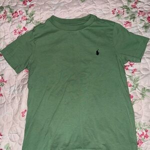 Polo by Ralph Lauren Green Kids Short Sleeve Tee